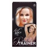 Надувная кукла с вибрацией и 2 любовными отверстиями Hot Lucy Lifesize Love Doll - NMC - в Махачкале купить с доставкой