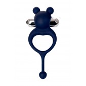 Синее виброкольцо с хвостиком JOS MICKEY - JOS - в Махачкале купить с доставкой