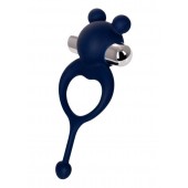 Синее виброкольцо с хвостиком JOS MICKEY - JOS - в Махачкале купить с доставкой