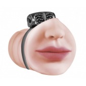 Мастурбатор-ротик с виброкольцом Satisfaction Beloved - Lola Games - в Махачкале купить с доставкой