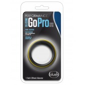 Черно-желтое силиконовое эрекционное кольцо Silicone Go Pro Cock Ring - Blush Novelties - в Махачкале купить с доставкой
