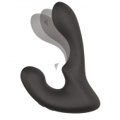 Чёрный массажер простаты с 2 моторами BOOTY ROCKER - Dream Toys - в Махачкале купить с доставкой