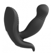 Черный вибромассажер простаты PROSTATE HERO - Dream Toys - в Махачкале купить с доставкой