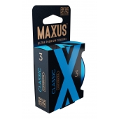 Классические презервативы в железном кейсе MAXUS Classic - 3 шт. - Maxus - купить с доставкой в Махачкале