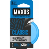 Классические презервативы в железном кейсе MAXUS Classic - 3 шт. - Maxus - купить с доставкой в Махачкале