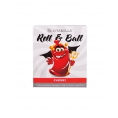 Стимулирующий презерватив-насадка Roll   Ball Cherry - Sitabella - купить с доставкой в Махачкале