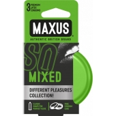 Презервативы в железном кейсе MAXUS Mixed - 3 шт. - Maxus - купить с доставкой в Махачкале