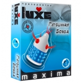 Презерватив LUXE Maxima  Глубинная бомба  - 1 шт. - Luxe - купить с доставкой в Махачкале