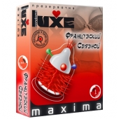 Презерватив LUXE Maxima  Французский связной  - 1 шт. - Luxe - купить с доставкой в Махачкале