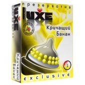 Презерватив LUXE  Exclusive  Кричащий банан  - 1 шт. - Luxe - купить с доставкой в Махачкале