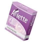 Классические презервативы Arlette Classic - 3 шт. - Arlette - купить с доставкой в Махачкале