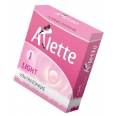 Ультратонкие презервативы Arlette Light - 3 шт. - Arlette - купить с доставкой в Махачкале