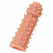 Телесная реалистичная насадка KOKOS Extreme Sleeve 03 с дополнительной стимуляцией - 12,7 см. - KOKOS - в Махачкале купить с доставкой