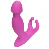 Розовый стимулятор простаты с усиками - 15 см. - 4sexdreaM - в Махачкале купить с доставкой