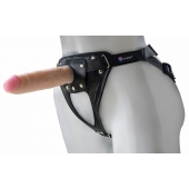 Универсальный мягкий пояс с насадкой Hard brutal BDSM-КОНСУЛ - 17 см. - LOVETOY (А-Полимер) - купить с доставкой в Махачкале