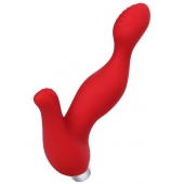 Красный силиконовый вибростимулятор простаты Proman - 12,5 см. - ToyFa - в Махачкале купить с доставкой
