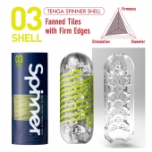 Мастурбатор SPINNER Shell - Tenga - в Махачкале купить с доставкой