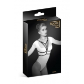Черная упряжь на грудь Laura - Bijoux Pour Toi - купить с доставкой в Махачкале