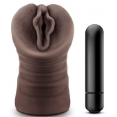 Коричневый мастурбатор-вагина Alexis - Blush Novelties - в Махачкале купить с доставкой