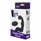 Черный вибромассажер простаты REMOTE BOOTY PLEASER - Dream Toys - в Махачкале купить с доставкой