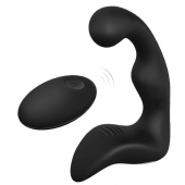 Черный вибромассажер простаты REMOTE BOOTY PLEASER - Dream Toys - в Махачкале купить с доставкой