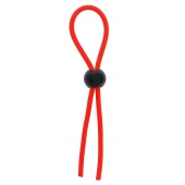 Красное эрекционное лассо с одной бусиной-утяжкой STRETCHY THIN LASSO - Dream Toys - в Махачкале купить с доставкой