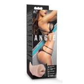 Телесный мастурбатор-ротик Angie - Blush Novelties - в Махачкале купить с доставкой