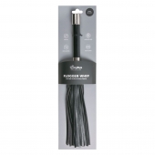 Черная плеть Easytoys Flogger With Metal Grip - 38 см. - Easy toys - купить с доставкой в Махачкале