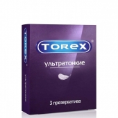 Презервативы Torex  Ультратонкие  - 3 шт. - Torex - купить с доставкой в Махачкале