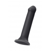 Черный фаллос на присоске Silicone Bendable Dildo XL - 20 см. - Strap-on-me - купить с доставкой в Махачкале