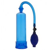 Синяя вакуумная помпа MENZSTUFF PENIS ENLARGER - Dream Toys - в Махачкале купить с доставкой