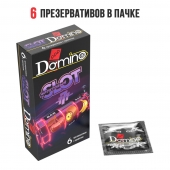 Ароматизированные презервативы DOMINO  Фруктовый слот  - 6 шт. - Domino - купить с доставкой в Махачкале
