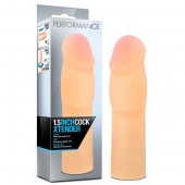 Телесная насадка-удлинитель на пенис PERFORMANCE 1.5INCH COCK XTENDER - 16 см. - Blush Novelties - в Махачкале купить с доставкой