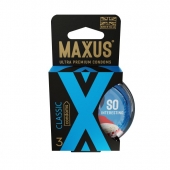 Классические презервативы в пластиковом кейсе MAXUS Classic - 3 шт. - Maxus - купить с доставкой в Махачкале