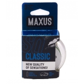 Классические презервативы в пластиковом кейсе MAXUS Classic - 3 шт. - Maxus - купить с доставкой в Махачкале