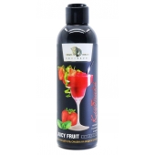 Интимный гель-смазка JUICY FRUIT с ароматом клубники - 200 мл. - БиоМед - купить с доставкой в Махачкале