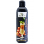 Интимный гель-смазка JUICY FRUIT с ароматом солёной карамели - 200 мл. - БиоМед - купить с доставкой в Махачкале