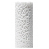 Белый 3D мастурбатор PILE - Tenga - в Махачкале купить с доставкой