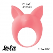 Оранжевое эрекционное кольцо Kitten Kyle - Lola Games - в Махачкале купить с доставкой