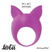 Фиолетовое эрекционное кольцо Kitten Kyle - Lola Games - в Махачкале купить с доставкой