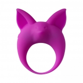 Фиолетовое эрекционное кольцо Kitten Kyle - Lola Games - в Махачкале купить с доставкой
