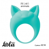 Зеленое эрекционное кольцо Lemur Remi - Lola Games - в Махачкале купить с доставкой
