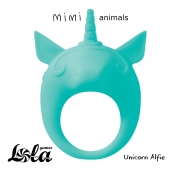 Зеленое эрекционное кольцо Unicorn Alfie - Lola Games - в Махачкале купить с доставкой