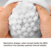 Белый мастурбатор Tenga Geo Coral - Tenga - в Махачкале купить с доставкой
