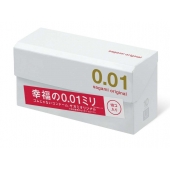 Супер тонкие презервативы Sagami Original 0.01 - 10 шт. - Sagami - купить с доставкой в Махачкале