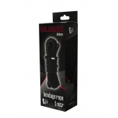 Черная веревка для шибари DELUXE BONDAGE ROPE - 5 м. - Dream Toys - купить с доставкой в Махачкале
