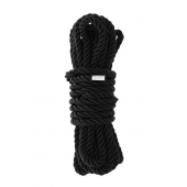 Черная веревка для шибари DELUXE BONDAGE ROPE - 5 м. - Dream Toys - купить с доставкой в Махачкале