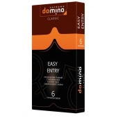 Презервативы с увеличенным количеством смазки DOMINO Easy Entry - 6 шт. - Domino - купить с доставкой в Махачкале