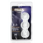 Прозрачный фигурный мастурбатор Master Stroker - Blush Novelties - в Махачкале купить с доставкой