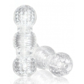 Прозрачный фигурный мастурбатор Master Stroker - Blush Novelties - в Махачкале купить с доставкой
